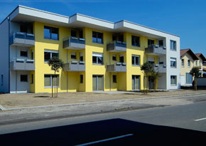 Wohnungsbau Gelb
